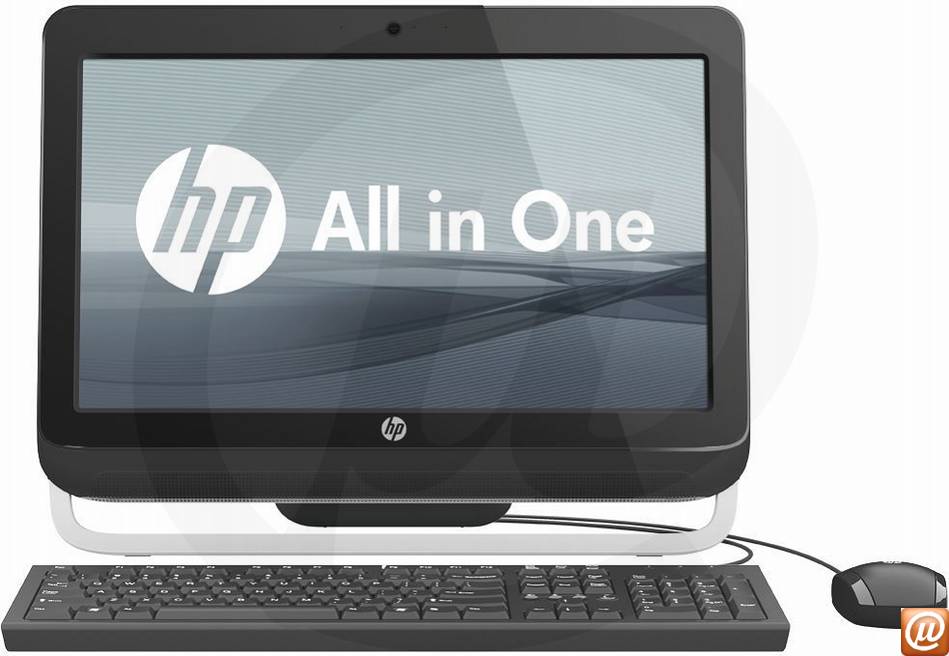 A2V82LT - Desktop-PC All-in-One Pro HP 3420 Intel Core i3-2100 2GB 500GB 20" LED DVD-RW Windows 7 Professional Wi-Fi N